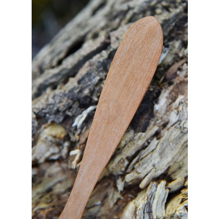 Drevená lyžica, čerešňové drevo, cca. 17 x 4 cm